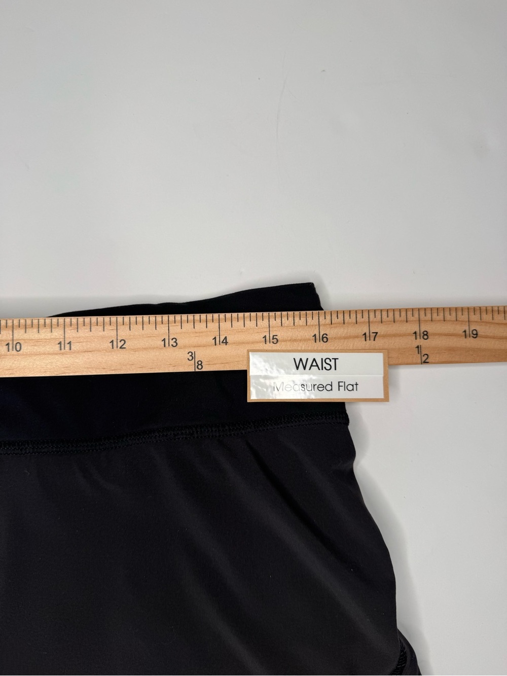 LULULEMON Black Pacesetter Skort Skirt Running Activewear Size 8 Tall - Picture 9 of 13